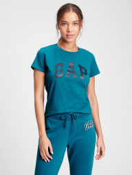 Женская летняя футболка GAP art248235 (Синий, размер S)