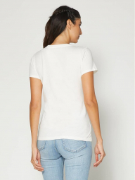 Женская летняя футболка GAP art661213 (Молочный, размер S)