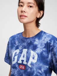 Женская летняя футболка GAP 1159757779 (Синий, XS)