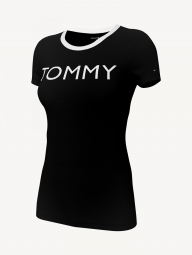 Футболка женская Tommy Hilfiger 1159760921 (Черный, XXS)