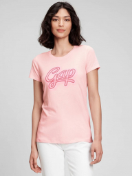 Женская футболка GAP 1159762442 (Розовый, M)
