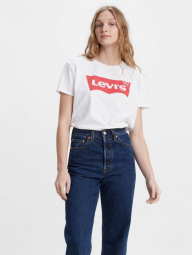 Женская футболка Levi's винтаж 1159762973 (Белый, S)