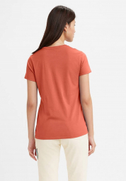 Женская футболка Levi's с коротким рукавом 1159763636 (Оранжевый, L)