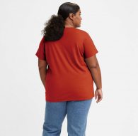Женская футболка Levi's с коротким рукавом 1159763735 (Оранжевый, 3X)