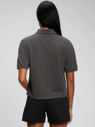 Женское поло - футболка Gap 1159765387 (Серый, S)
