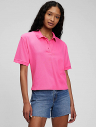 Женское поло-футболка Gap 1159765396 (Розовый, S)
