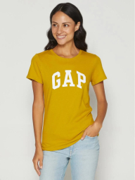 Женская летняя футболка GAP 1159765930 (Желтый, XS)