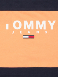 Женский топ Tommy Hilfiger топ-бандо Tommy Jeans 1159766290 (Оранжевый, M)