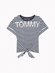 Футболка женская Tommy Hilfiger 1159768308 (Черный/Белый, S)