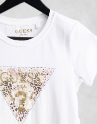 Женская футболка GUESS с принтом 1159771110 (Белый, S)