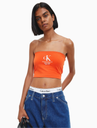 Топ-бандо Calvin Klein с логотипом 1159772421 (Оранжевый, XL)