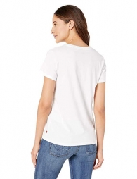 Женская белая футболка Levis с логотипом art695820 (размер XS)