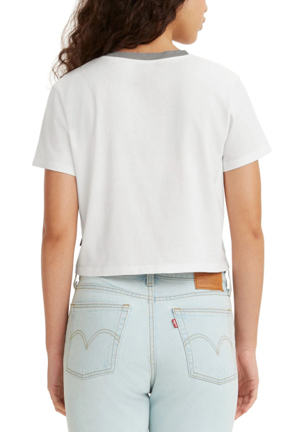 Женская футболка Levi's с принтом 1159776214 (Белый, XXL)