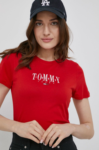 Футболка жіноча Tommy Hilfiger з логотипом оригінал