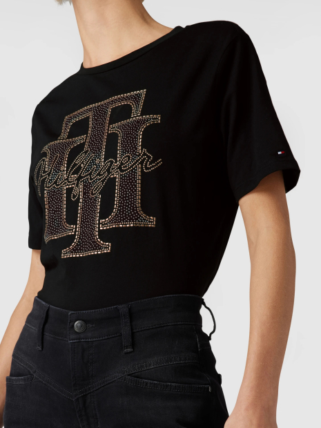 Жіноча футболка Tommy Hilfiger з логотипом оригінал