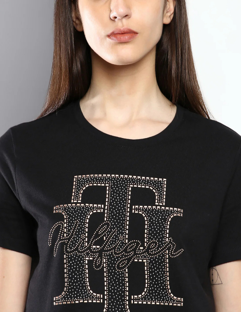 Жіноча футболка Tommy Hilfiger з логотипом оригінал