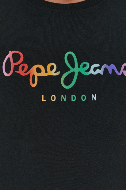 Жіноча футболка Pepe Jeans London з логотипом оригінал