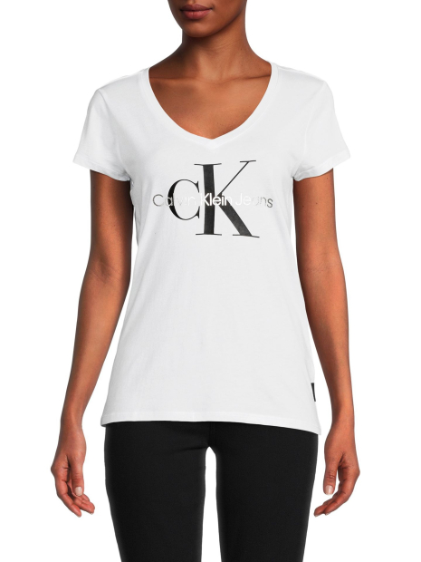 Женская футболка Calvin Klein 1159783718 (Белый, L)