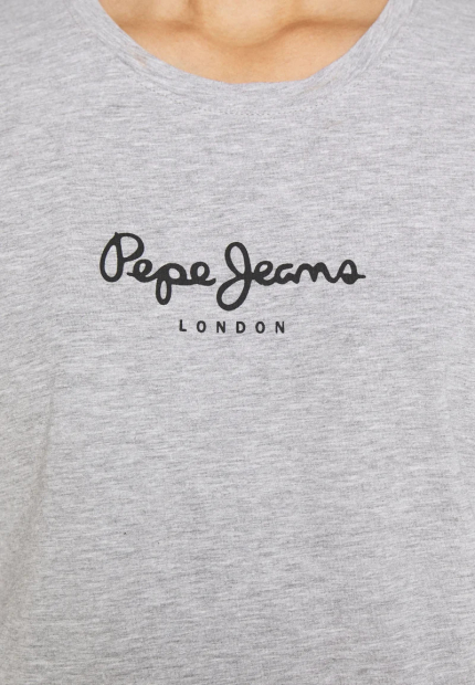 Женская футболка Pepe Jeans London с логотипом 1159790714 (Серый, XS)