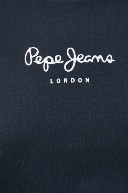 Женская футболка Pepe Jeans London с логотипом 1159790709 (Черный, XXS)