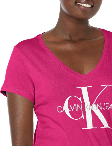 Жіноча футболка Calvin Klein 1159795346 (Рожевий, M)