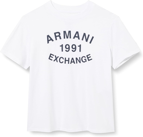 Женская футболка Armani Exchange 1159802713 (Белый, XL)
