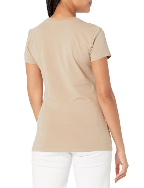 Женская футболка Armani Exchange 1159805052 (Бежевый, XL)