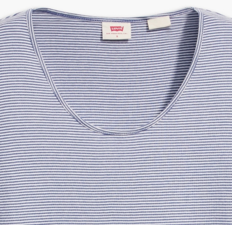 Жіноча футболка Levi´s 1159806900 (Білий/синій, S)