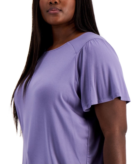 Жіноча футболка від Tommy Hilfiger 1159807986 (Фіолетовий, 2X)