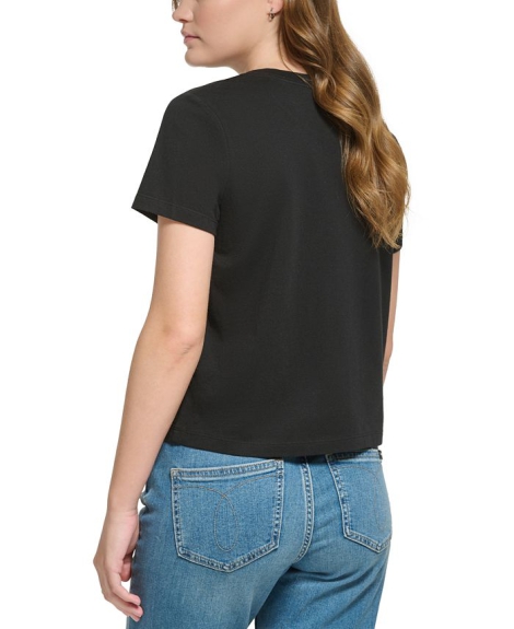 Жіноча футболка Calvin Klein Jeans 1159808088 (Чорний, XS)
