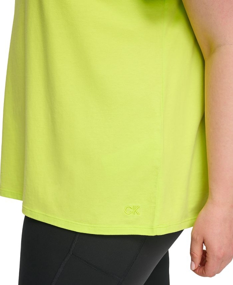 Женская футболка Calvin Klein 1159809242 (Зеленый, 3X)