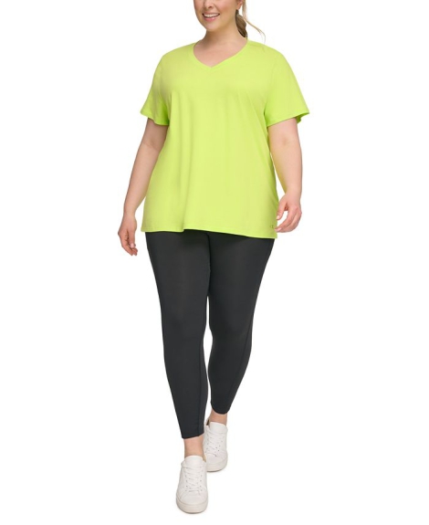 Женская футболка Calvin Klein 1159809127 (Зеленый, 2X)