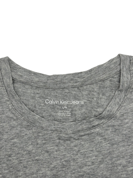 Женская футболка Calvin Klein с логотипом 1159814223 (Серый, L)