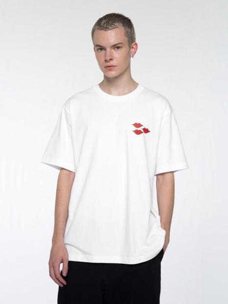 Футболка KAWS + Warhol UT UNIQLO з малюнком 1159825229 (Білий L)