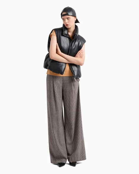 Женская футболка Armani Exchange с логотипом 1159832292 (Бежевый S)