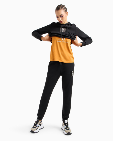 Женская футболка Armani Exchange с логотипом 1159832779 (Оранжевый M)