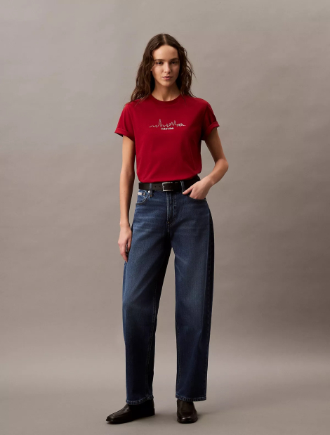 Жіноча футболка Calvin Klein з логотипом