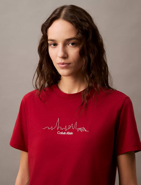 Жіноча футболка Calvin Klein з логотипом