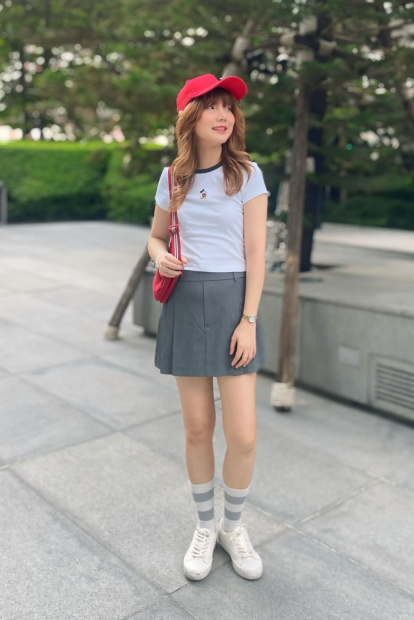 Футболка UNIQLO с вышивкой Mickey Mouse 1159833990 (Белый S)