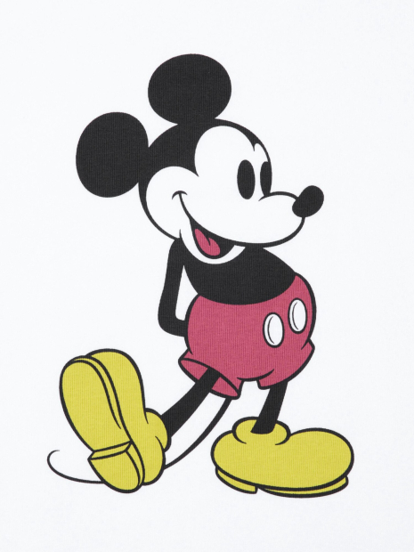 Футболка UNIQLO з принтом Mickey Mouse 1159833970 (Білий XS)