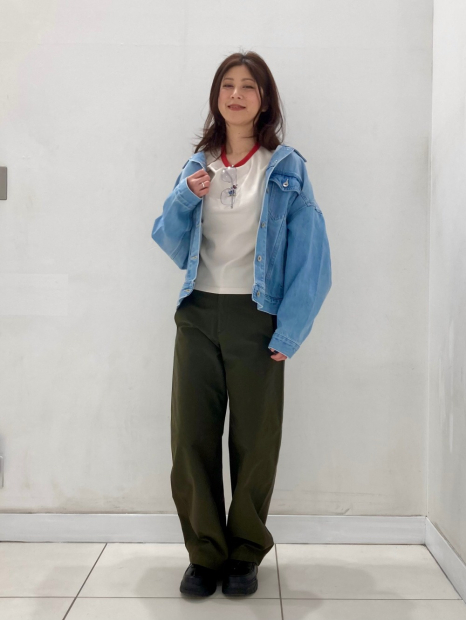 Футболка UNIQLO с вышивкой Mickey Mouse 1159834060 (Белый S)