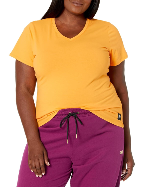 Жіноча футболка DKNY 1159834180 (Жовтий 3X)