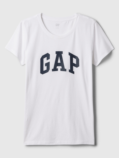 Женская футболка GAP с логотипом 1159835104 (Белый M)