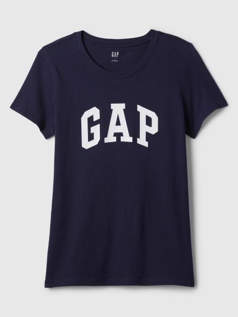Женская футболка GAP с логотипом 1159836867 (Синий L)