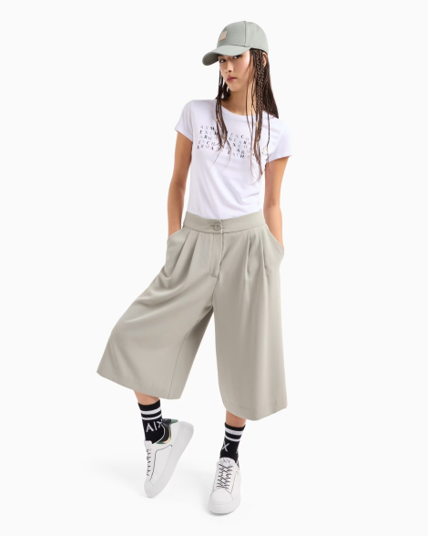 Жіноча футболка Armani Exchange 1159835170 (Білий L)