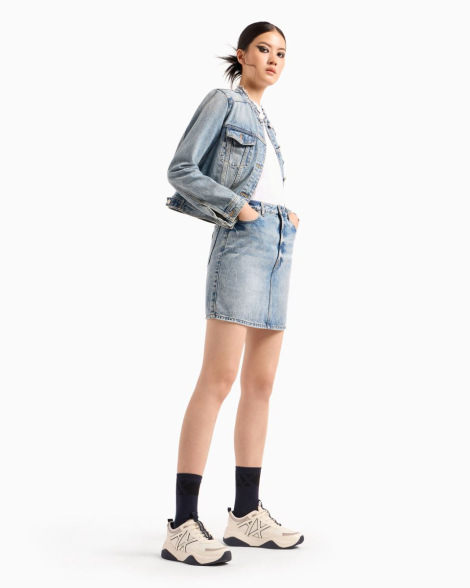 Жіноча футболка Armani Exchange з логотипом 1159835186 (Білий XL)
