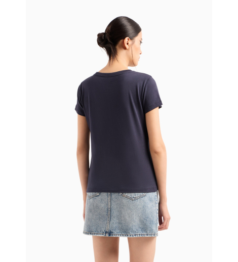 Женская футболка Armani Exchange с логотипом 1159835187 (Синий XL)
