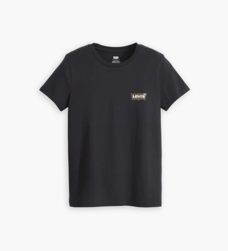 Жіноча футболка з логотипом Levi's 1159835318 (Чорний XXL)