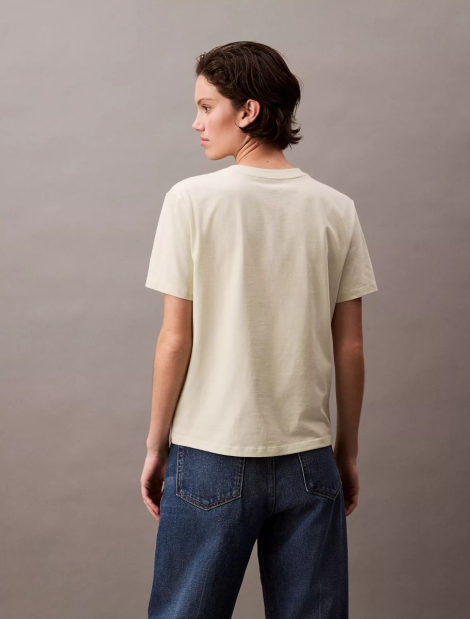 Жіноча футболка Calvin Klein з логотипом 1159836067 (Зелений M)