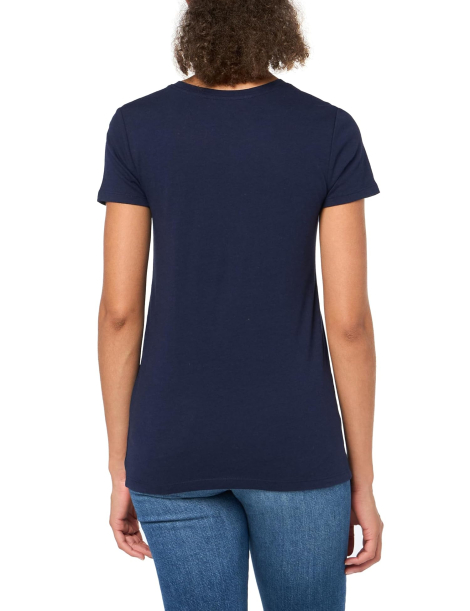 Жіноча базова футболка GAP 1159836433 (Синій XS)
